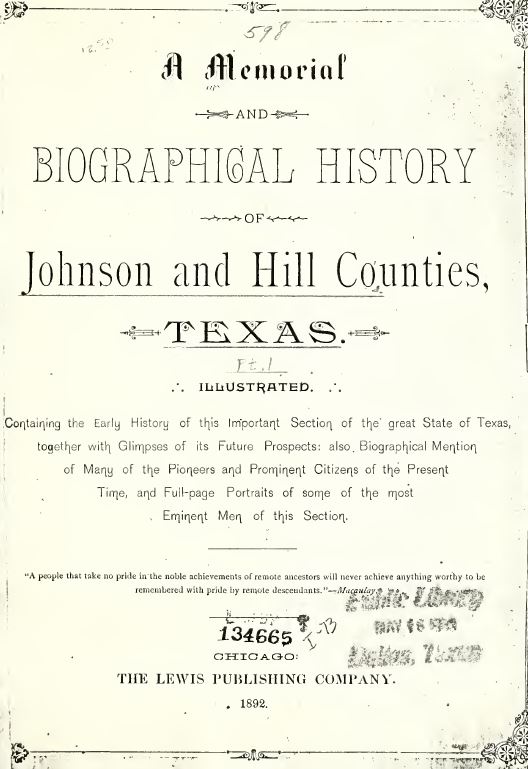 Texas History and Genealogy