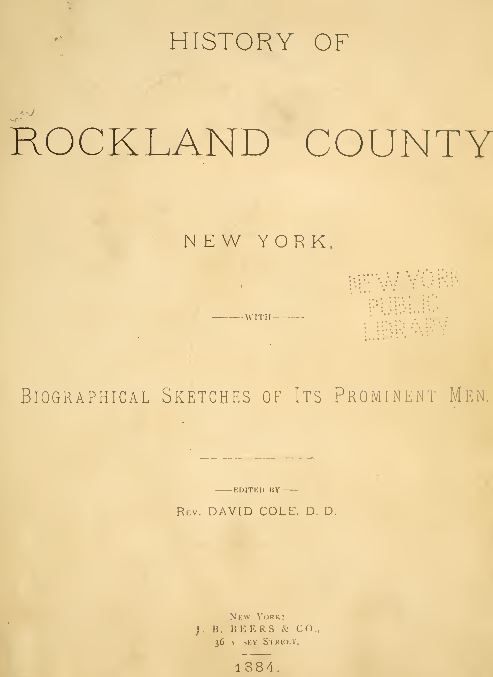 New York History and Genealogy