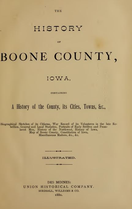 Iowa History and Genealogy