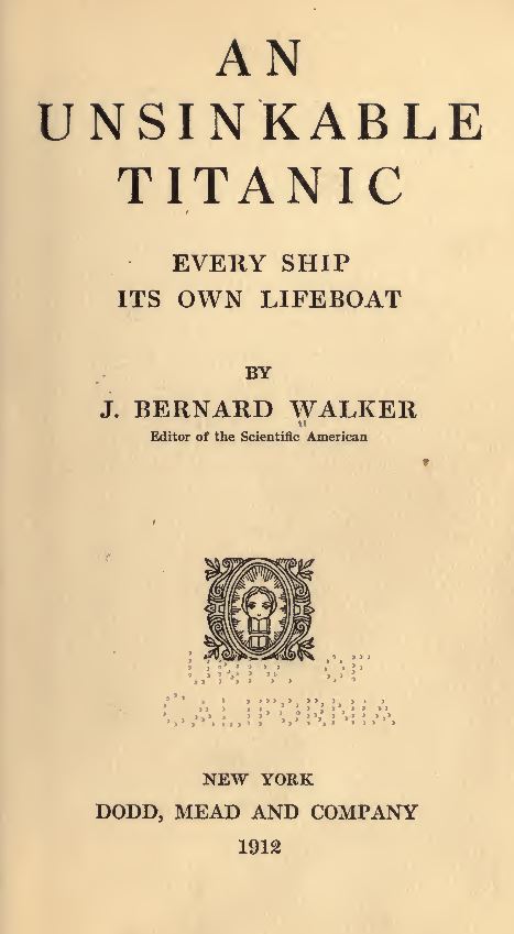 The Titanic Disaster Books